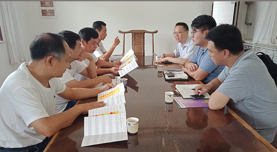 比利時卡佩勒顏料公司與我公司技術交流會召開